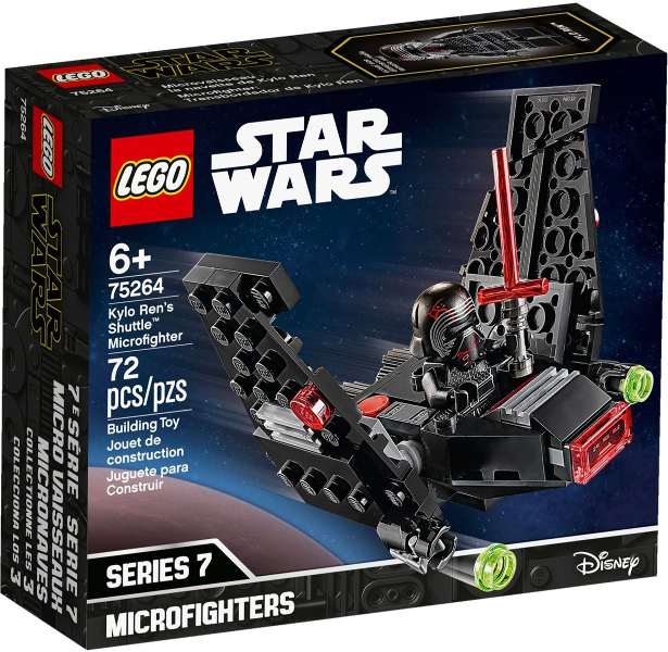 LEGO Set Kylo Ren's Shuttle Microfighter - Star Wars (75264-1) — caja oficial
