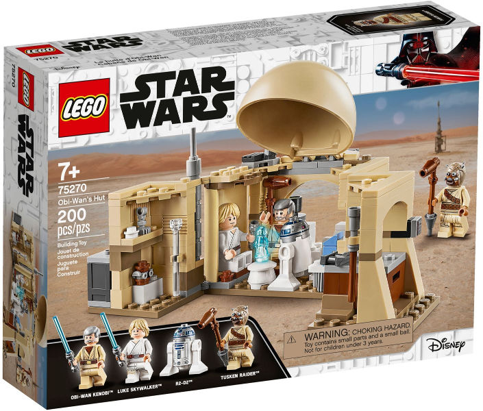 LEGO Set Obi-Wan's Hut - Star Wars — caja oficial