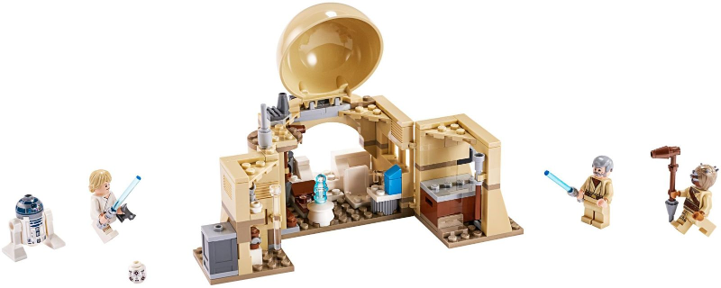 LEGO Set Obi-Wan's Hut - Star Wars — set armado