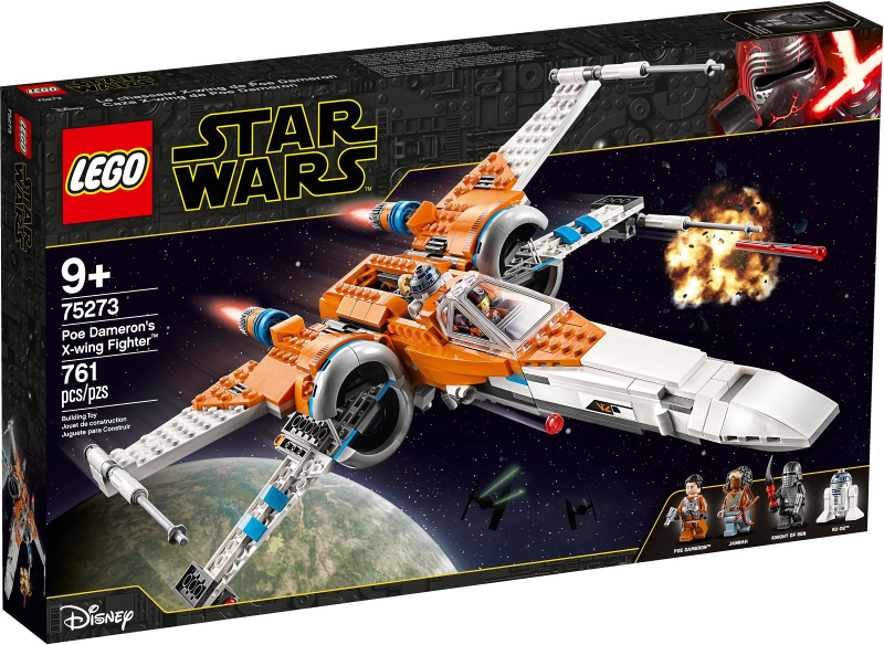 LEGO Set Poe Dameron's X-wing Fighter - Star Wars — caja oficial