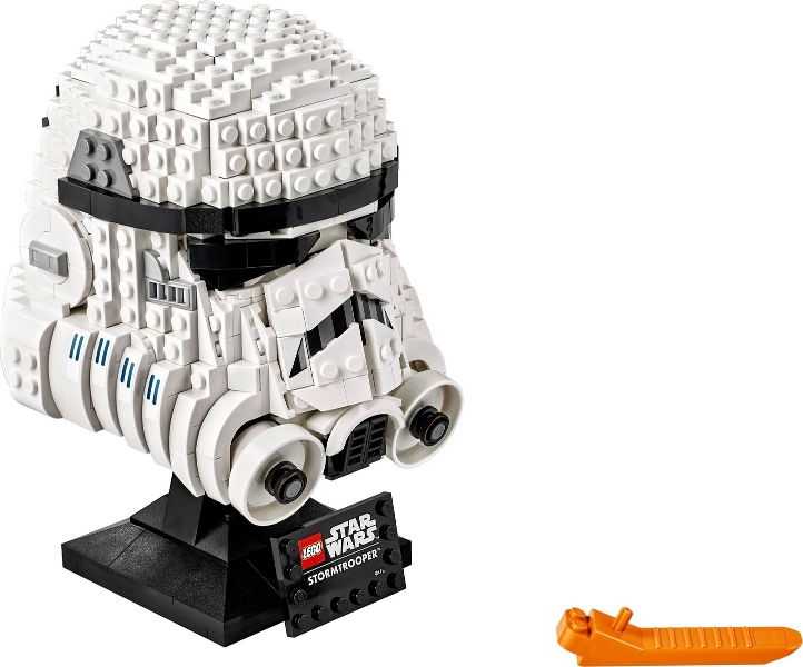 LEGO Set Stormtrooper Helmet - Star Wars — set armado
