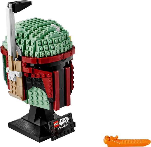 LEGO Set Boba Fett Helmet - Star Wars — set armado