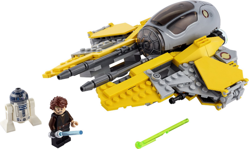 LEGO Set Anakin's Jedi Interceptor - Star Wars — set armado