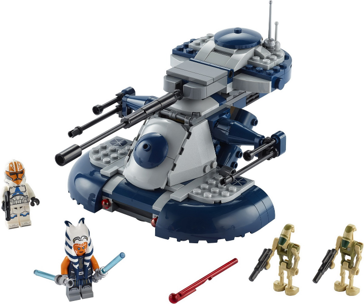 LEGO Set Armored Assault Tank (AAT) - Star Wars — set armado