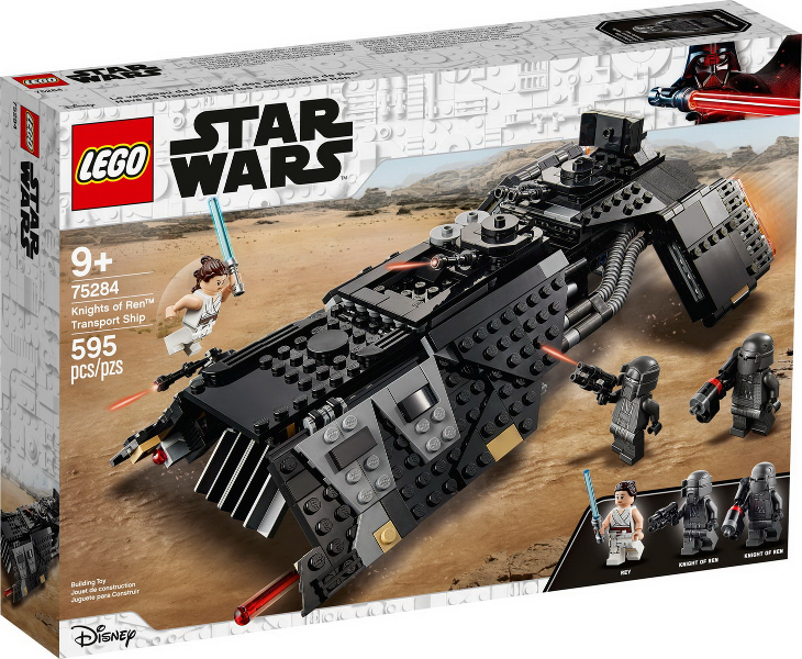 LEGO Set Knights of Ren Transport Ship - Star Wars — caja oficial