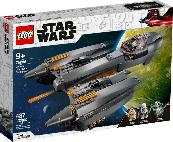 LEGO Set General Grievous's Starfighter - Star Wars — caja oficial