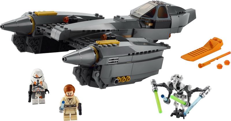 LEGO Set General Grievous's Starfighter - Star Wars — set armado