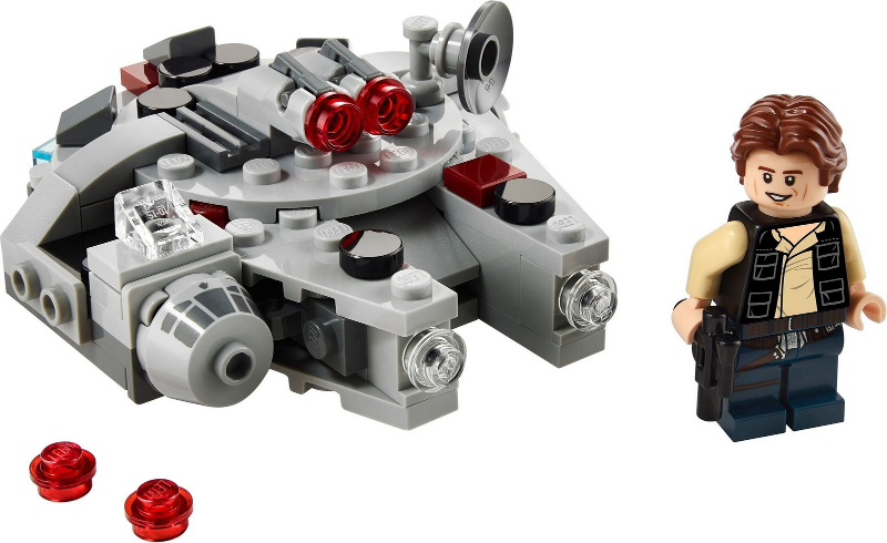 LEGO Set Millennium Falcon Microfighter - Star Wars (75295-1) — set armado