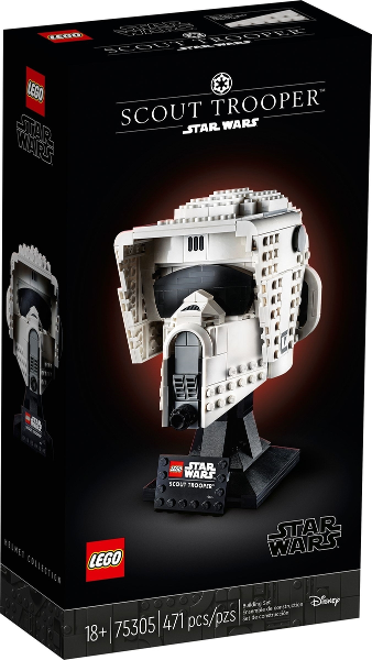 Scout Trooper Helmet — caja oficial
