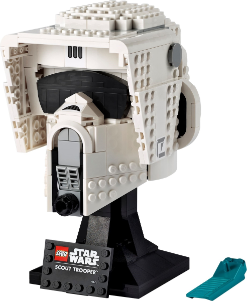 LEGO Set Scout Trooper Helmet - Star Wars — set armado