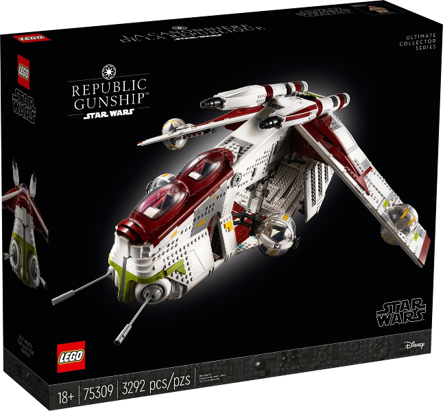 LEGO Set Republic Gunship - UCS - Star Wars (75309) — caja oficial