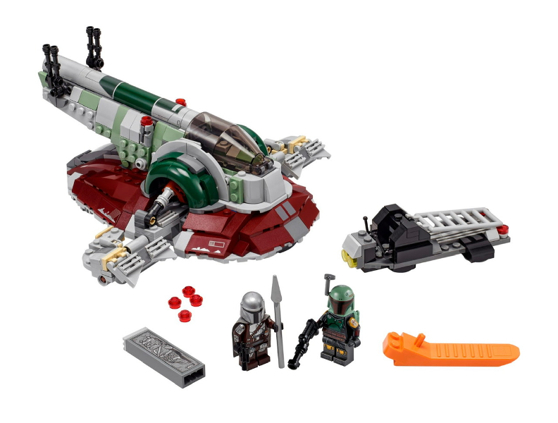 LEGO Set Boba Fett's Starship - Star Wars — set armado