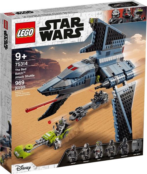 LEGO Set The Bad Batch Attack Shuttle - Star Wars — caja oficial