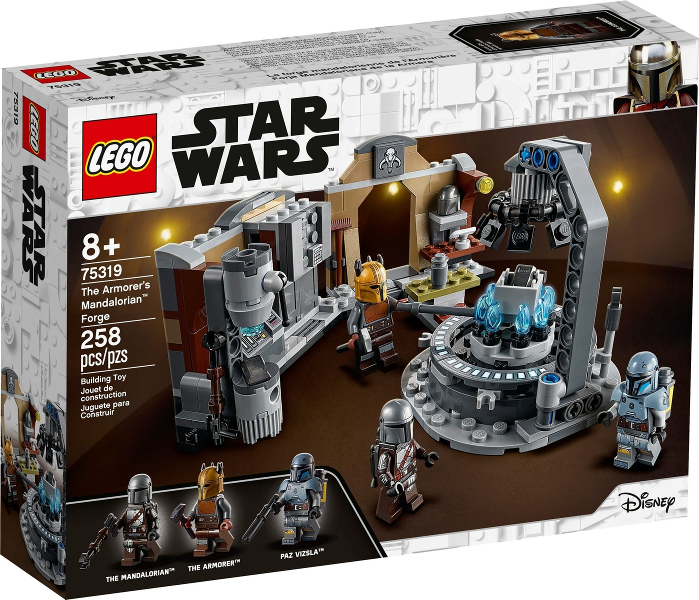 LEGO Set The Armorer's Mandalorian Forge - Star Wars — caja oficial