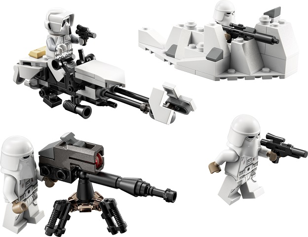 LEGO Set Snowtrooper Battle Pack - Star Wars (75320-1) — set armado