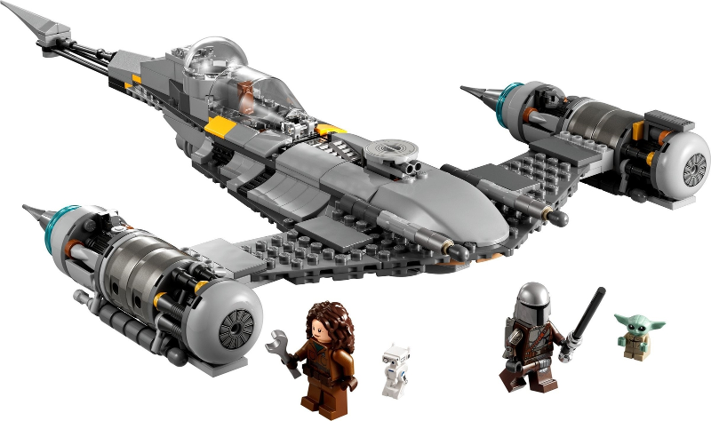 LEGO Set The Mandalorian's N-1 Starfighter - Star Wars (75325-1) — set armado