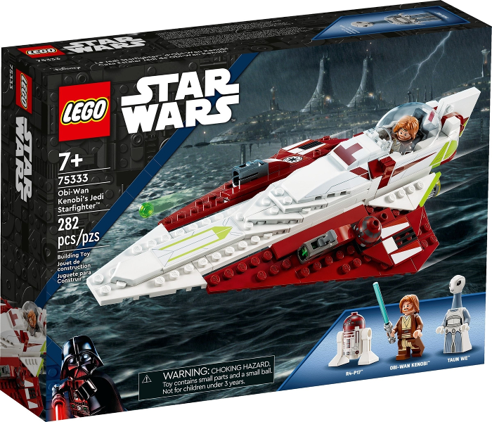 LEGO Set Obi-Wan Kenobi's Jedi Starfighter - Star Wars (75333-1) — caja oficial