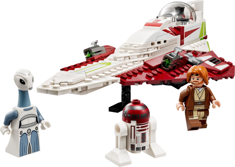 LEGO Set Obi-Wan Kenobi's Jedi Starfighter - Star Wars (75333-1) — set armado
