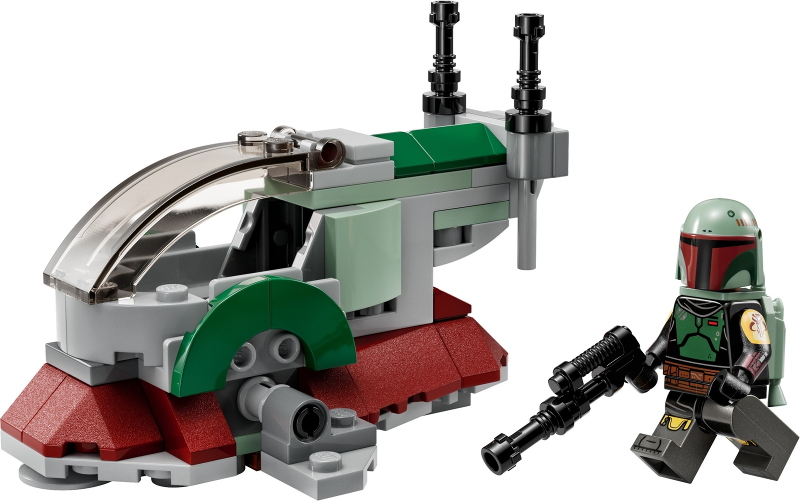 LEGO Set Boba Fett's Starship Microfighter - Star Wars (75344-1) — set armado