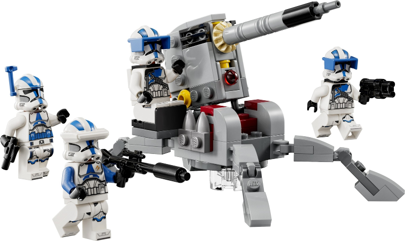 LEGO Set 501st Clone Troopers Battle Pack - Star Wars (75345-1) — set armado