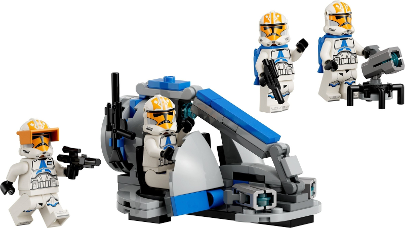 LEGO Set 332nd Ahsoka's Clone Trooper Battle Pack - Star Wars — set armado