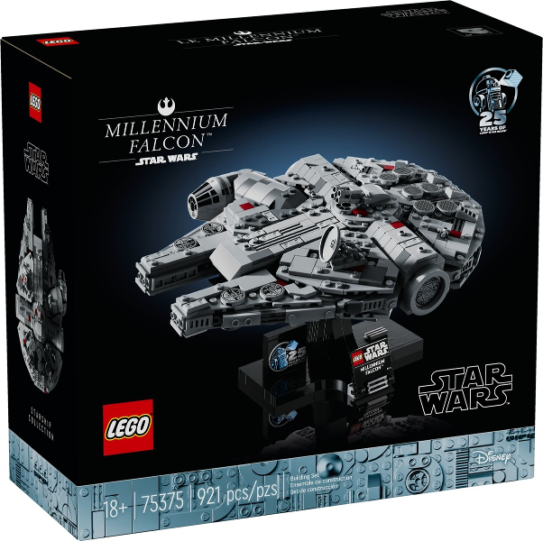 LEGO Set Millennium Falcon - Star Wars (75375) — caja oficial
