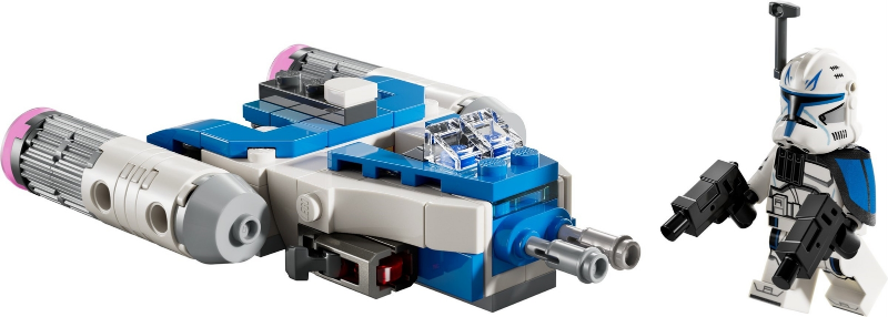 LEGO Set Captain Rex Y-Wing Microfighter - Star Wars (75391-1) — set armado
