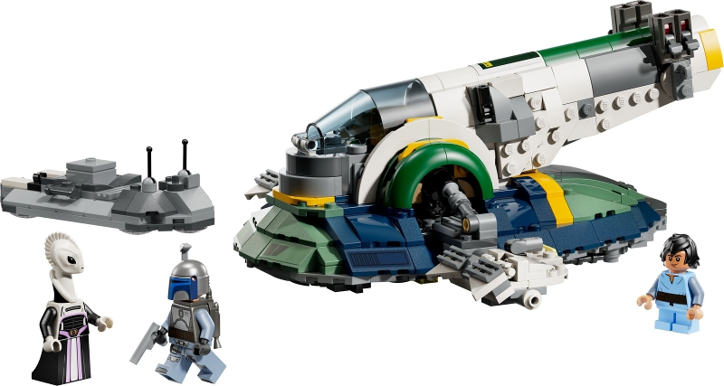 LEGO Set Jango Fett's Starship - Star Wars (75433) — set armado