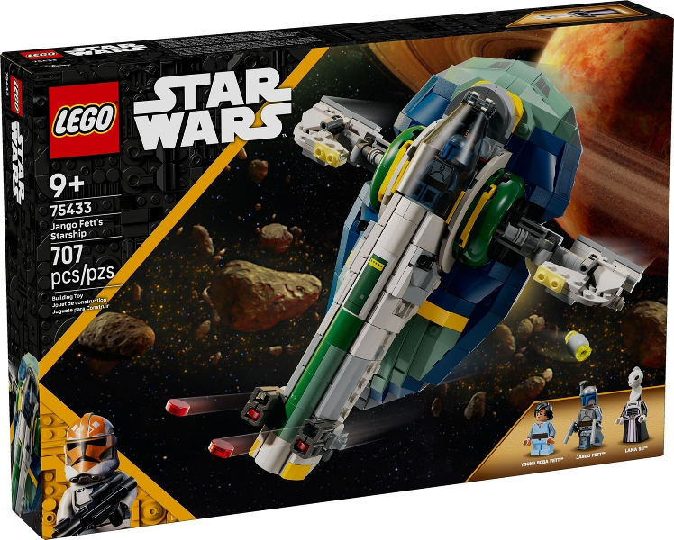 LEGO Set Jango Fett's Starship - Star Wars (75433) — caja oficial