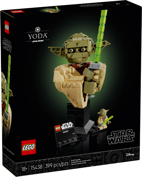 LEGO Yoda Bust 75438 - DagaBlocks