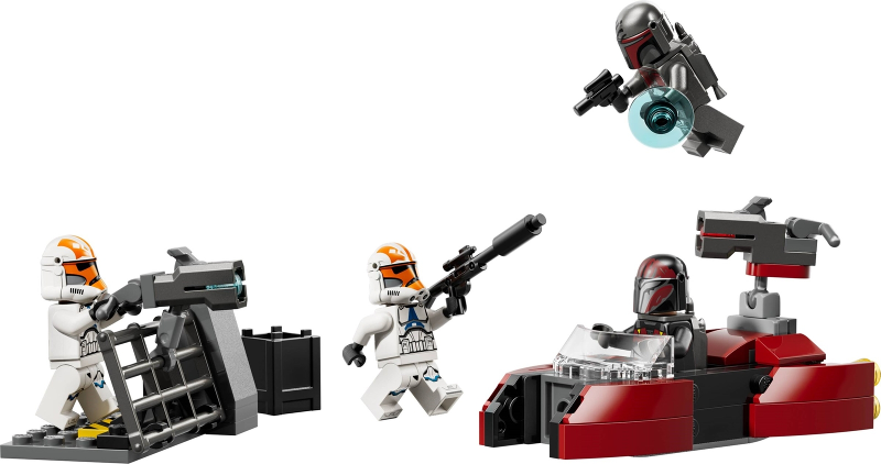 LEGO Set Siege of Mandalore Battle Pack - Star Wars (75449-1) — set armado (referencia)