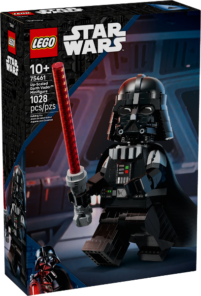LEGO Set Up-Scaled Darth Vader Minifigure - Star Wars (75461) — caja oficial