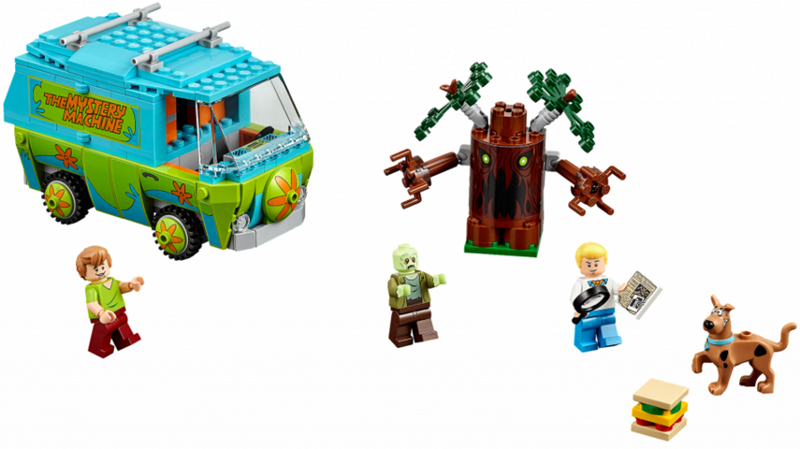 LEGO Set The Mystery Machine - Scooby-Doo — set armado
