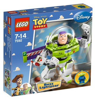 LEGO Set Construct-a-Buzz - Toy Story (7592-1) — caja oficial