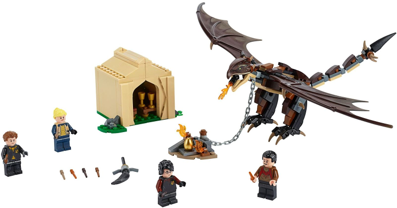 LEGO Set Hungarian Horntail Triwizard Challenge - Harry Potter (75946-1) — set armado (referencia)