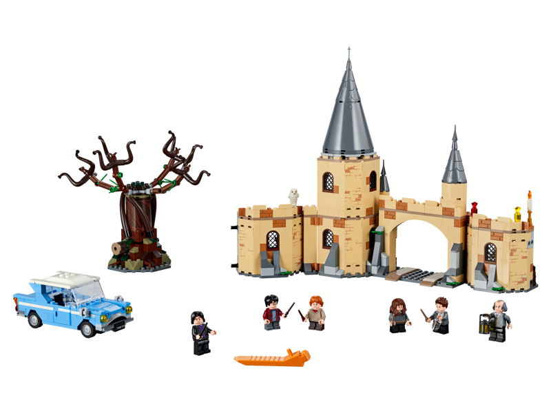 LEGO Set Hogwarts Whomping Willow - Harry Potter — set armado