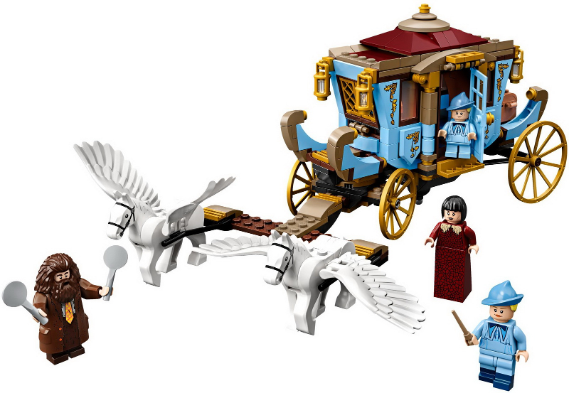 LEGO Set Beauxbatons' Carriage: Arrival at Hogwarts - Harry Potter (75958-1) — set armado (referencia)