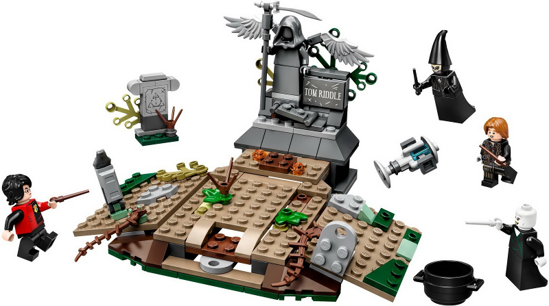 LEGO Set The Rise of Voldemort - Harry Potter (75965-1) — set armado (referencia)