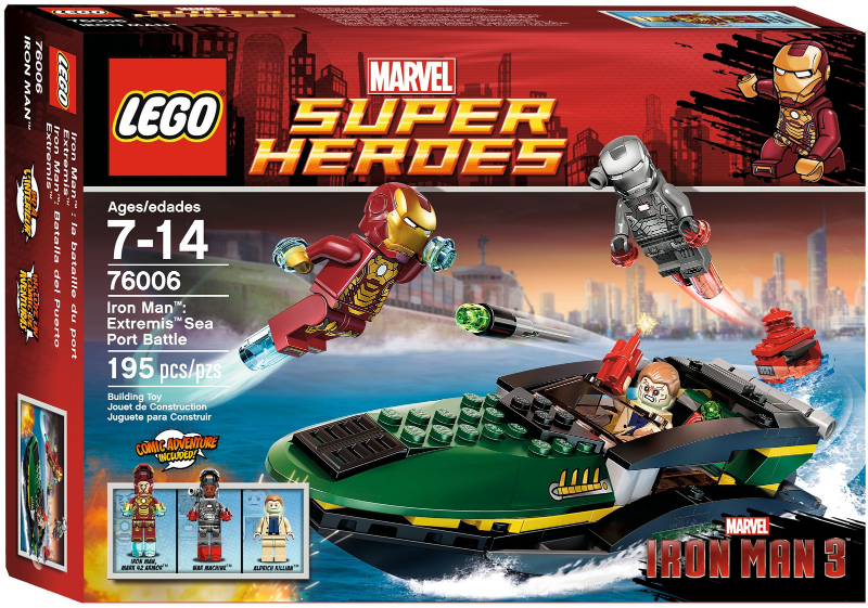 Iron Man: Extremis Sea Port Battle — caja oficial