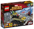 LEGO Set Captain America vs. Hydra - Super Heroes — caja oficial