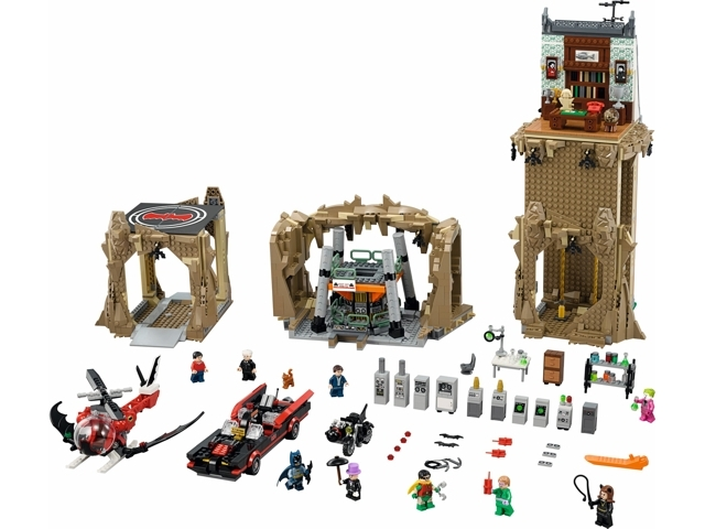 LEGO Set Batman Classic TV Series - Batcave (76052) — set armado