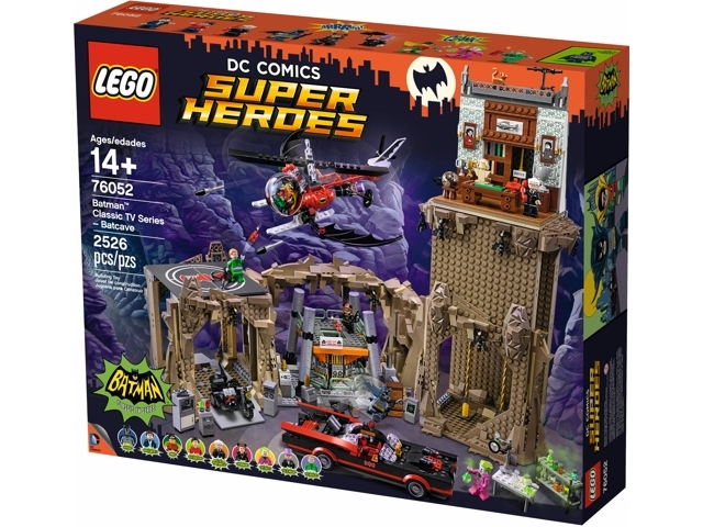 LEGO Set Batman Classic TV Series - Batcave (76052) — caja oficial