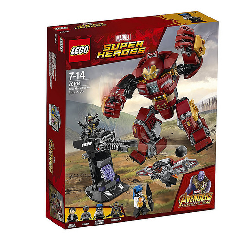 LEGO Set The Hulkbuster Smash-Up - Marvel Super Heroes — caja oficial