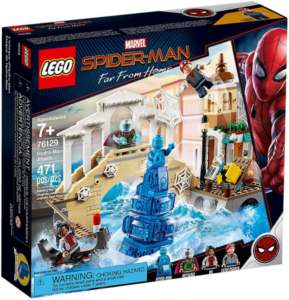 LEGO Set Hydro-Man Attack - Super Heroes — caja oficial