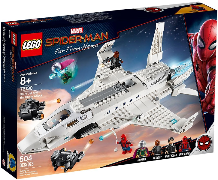 Stark Jet and the Drone Attack — caja oficial