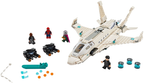 LEGO Set Stark Jet and the Drone Attack - Marvel Super Heroes — set armado