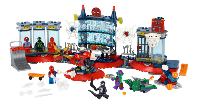 LEGO Set Attack on the Spider Lair (76175) — set armado