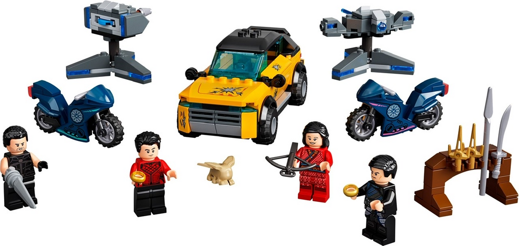LEGO Set Escape from The Ten Rings (76176-1) — set armado