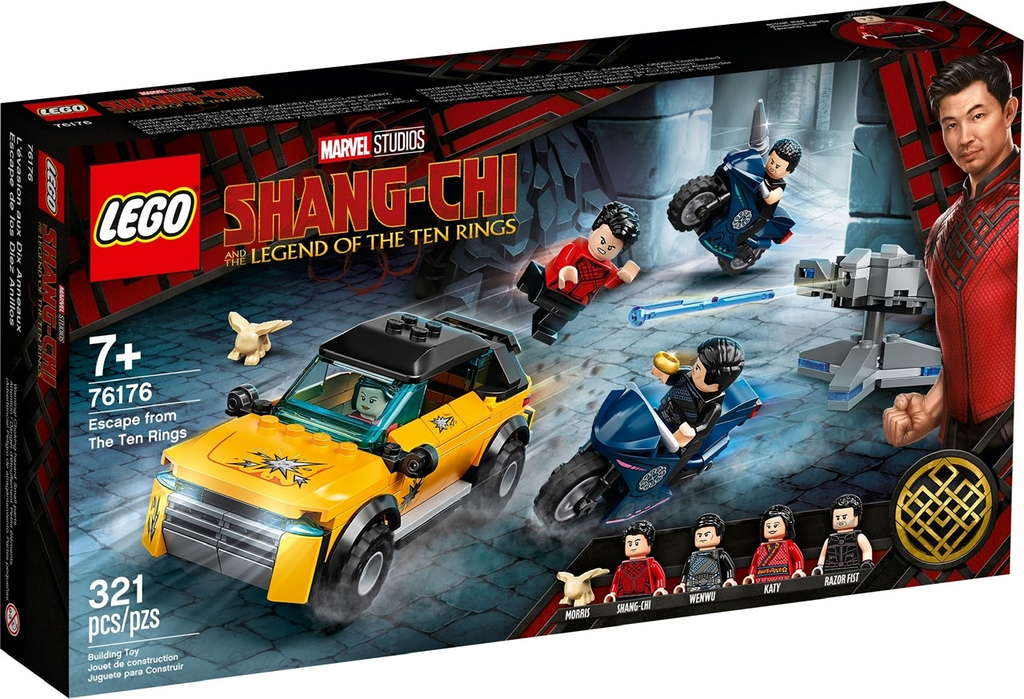 LEGO Set Escape from The Ten Rings (76176-1) — caja oficial