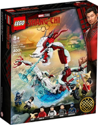LEGO Set Battle at the Ancient Village - Marvel — caja oficial